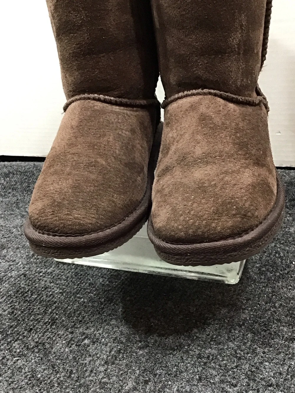 Lamo Brown Suede Heidi Winter Boots with faux fur Lining